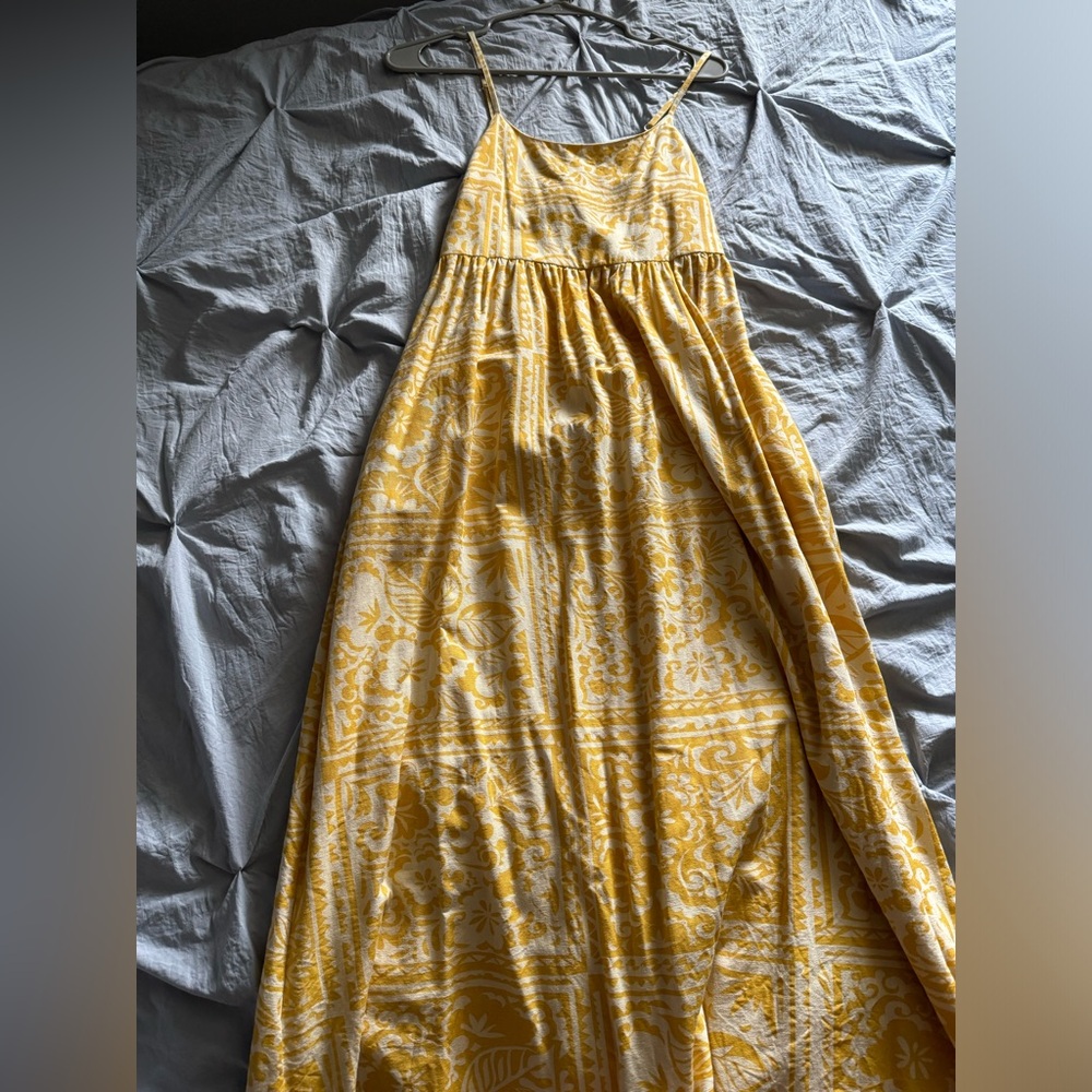 Summery Yellow Dress